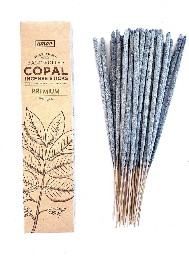 amae INCENSE Premium Copal Mayan Made with 100% White Copal (40). Handmade in México. - Image 1